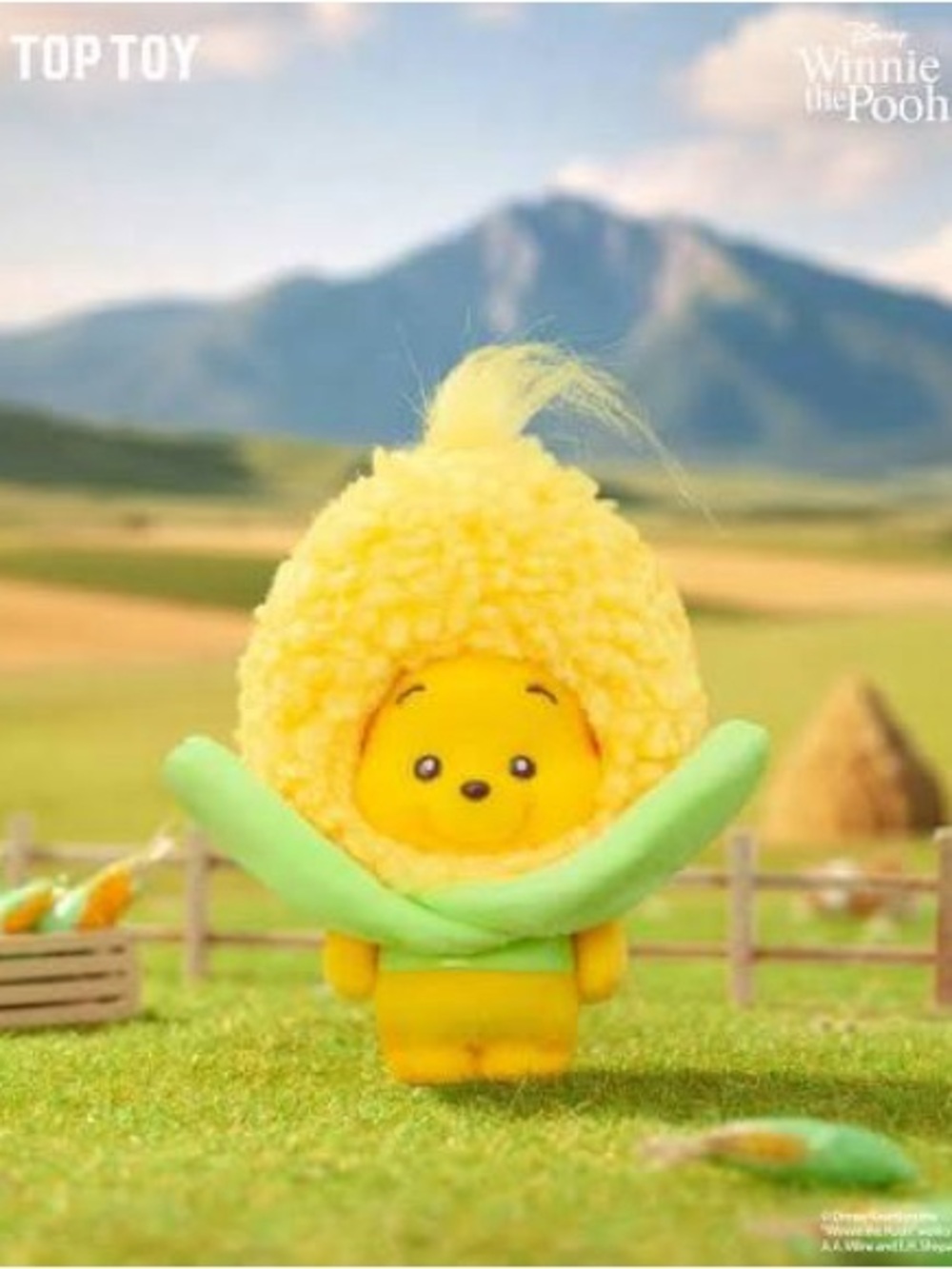 Winnie The Pooh Tiny Orchard Confirmed Corn Plush‎ Figure Top Toy